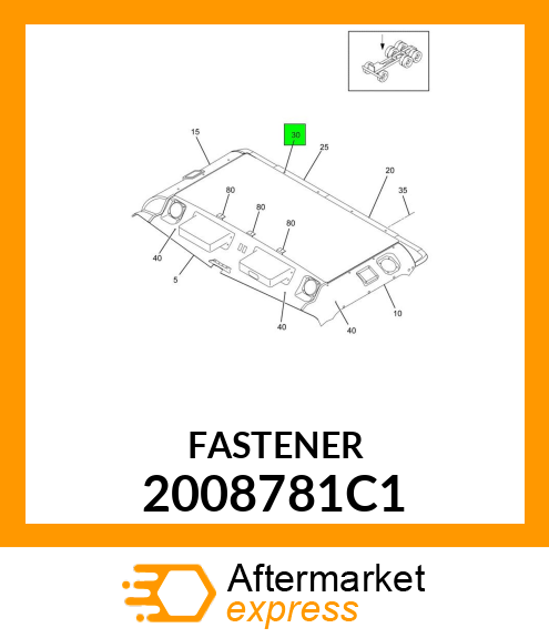FASTENER 2008781C1