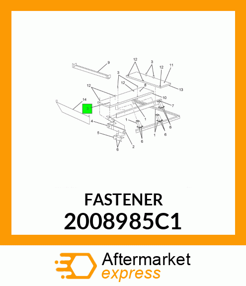 FASTENER 2008985C1