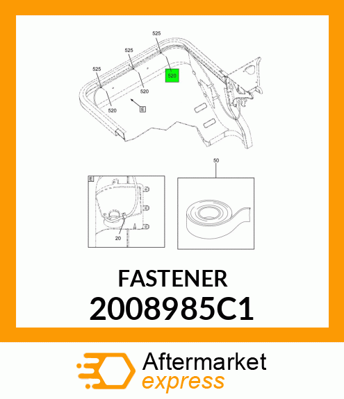 FASTENER 2008985C1