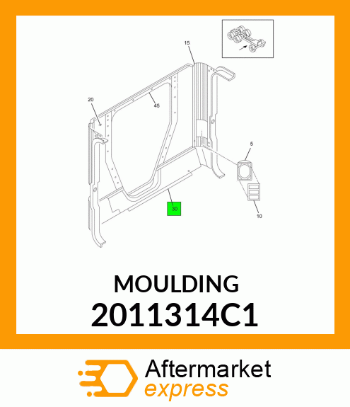 MOULDING 2011314C1