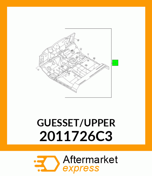 GUESSET/UPPER 2011726C3