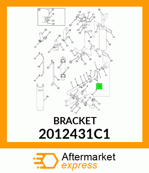 BRACKET 2012431C1