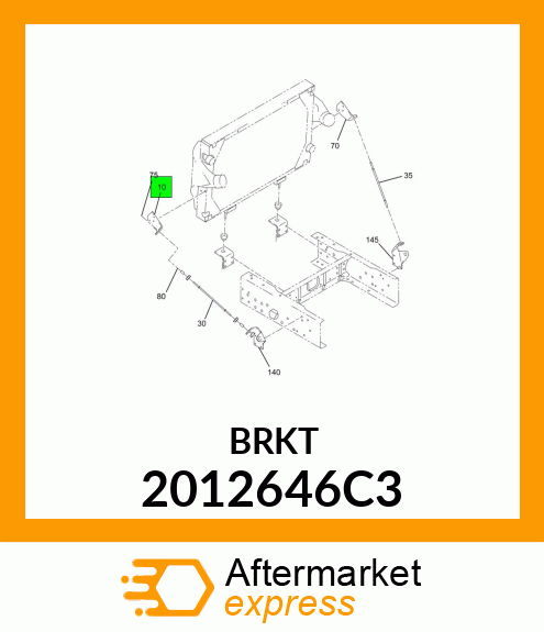 BRACKET 2012646C3