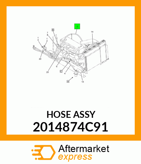 HOSE 2014874C91