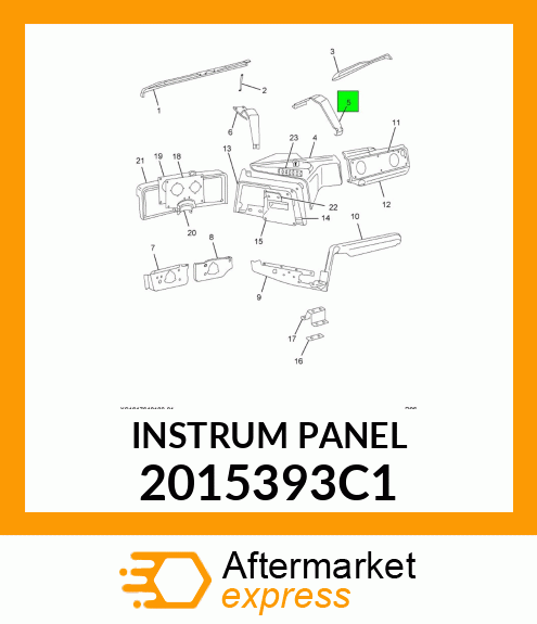 INSTRUMPANEL 2015393C1