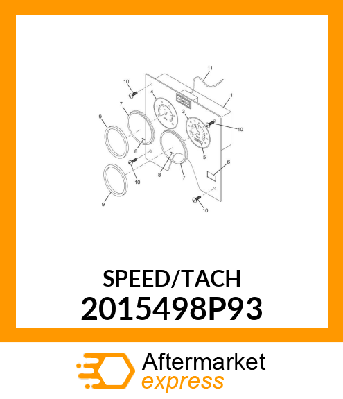 SPEED/TACH 2015498P93