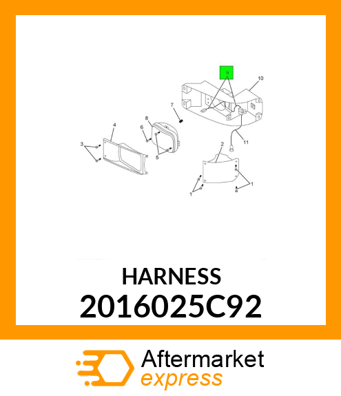 HARNESS 2016025C92