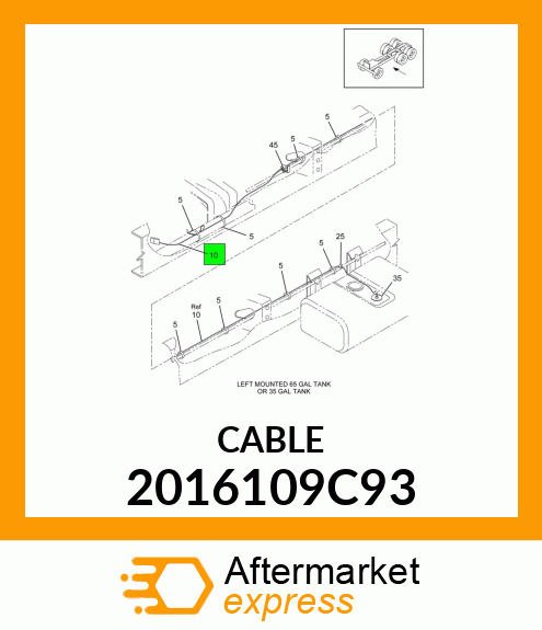 CABLE 2016109C93