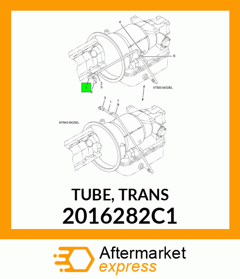 TUBE,TRANS 2016282C1