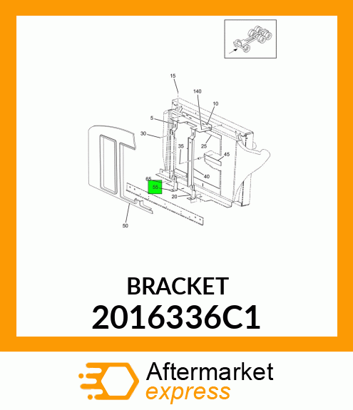 BRACKET 2016336C1