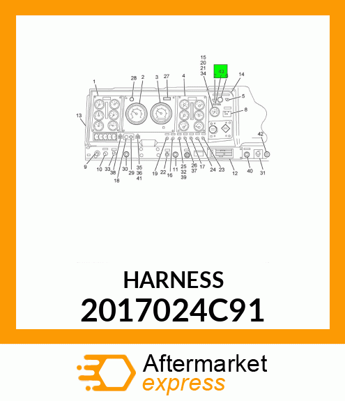 HARNESS 2017024C91