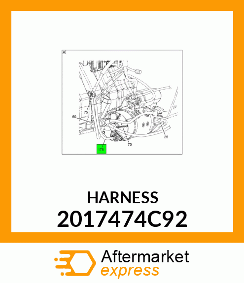 HARNESS 2017474C92