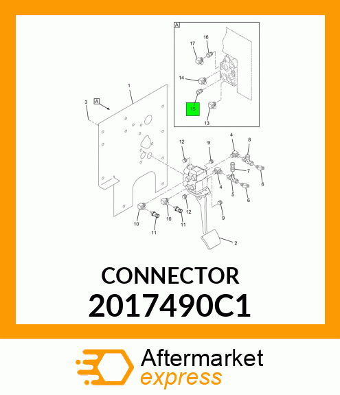 CONNECTOR 2017490C1