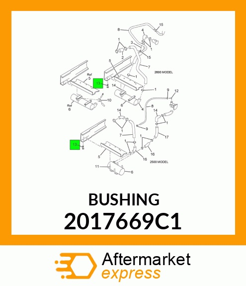 BUSHING 2017669C1