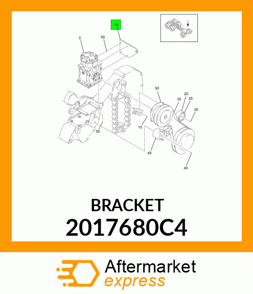 BRACKET 2017680C4