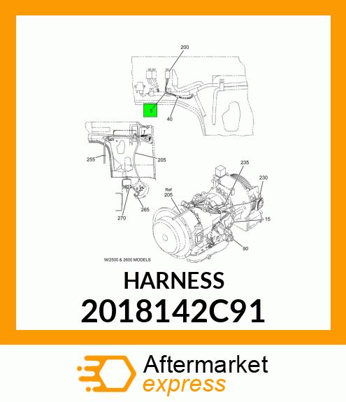 HARNESS 2018142C91