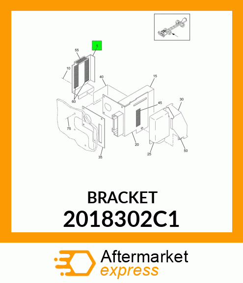 BRACKET 2018302C1