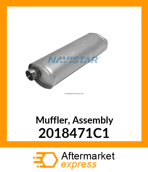 Muffler, Assembly 2018471C1