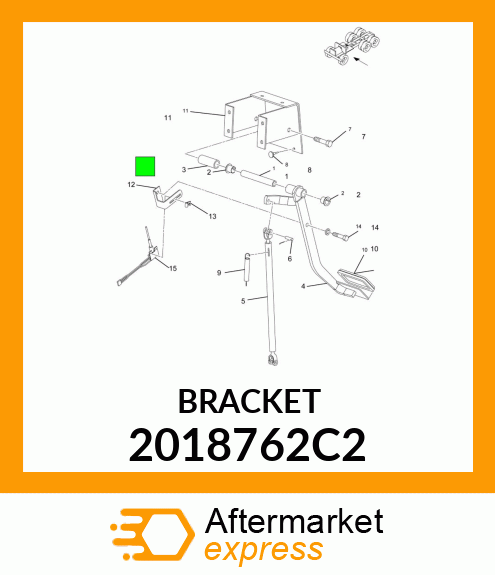 BRACKET 2018762C2