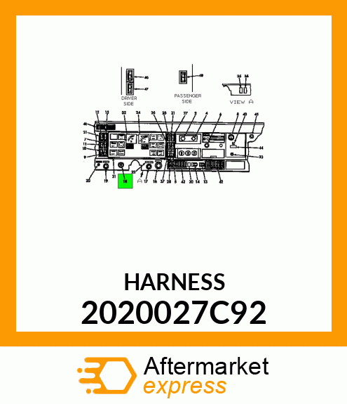 HARNESS 2020027C92