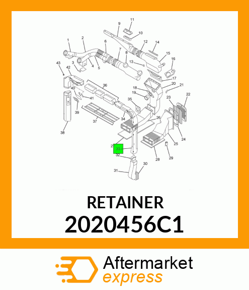 RETAINER 2020456C1