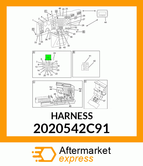 HARNESS 2020542C91