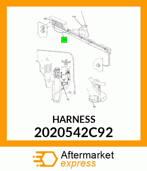 HARNESS 2020542C92