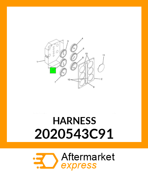 HARNESS 2020543C91