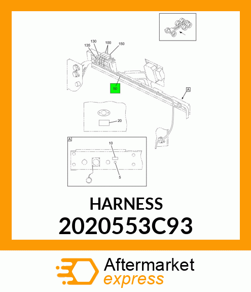 HARNESS 2020553C93