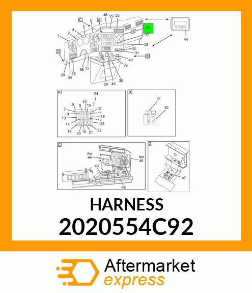HARNESS 2020554C92