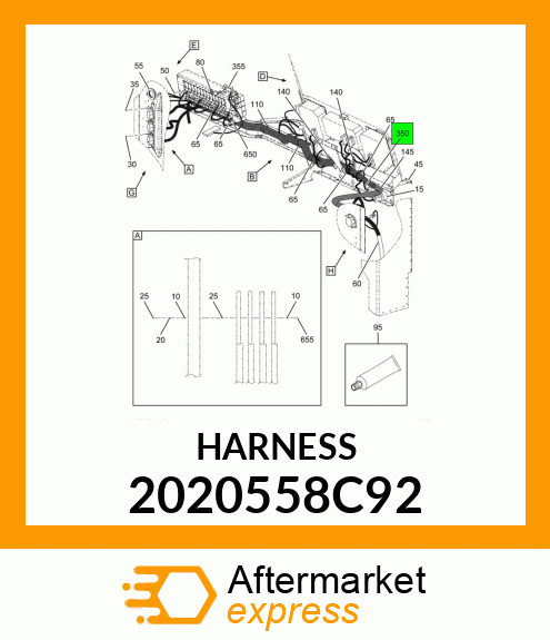 HARNESS 2020558C92