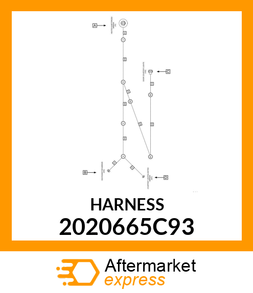 HARNESS 2020665C93