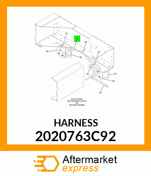 HARNESS 2020763C92