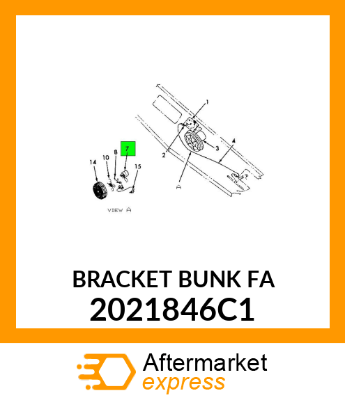 BRACKET_BUNK_FA 2021846C1