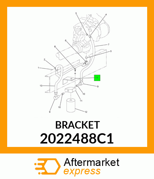 BRACKET 2022488C1