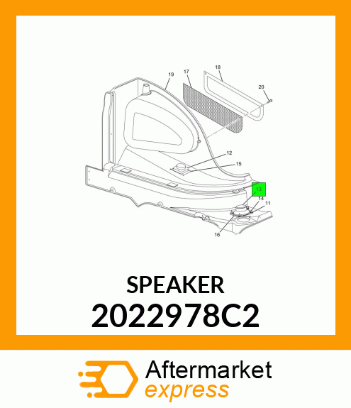 SPEAKER 2022978C2