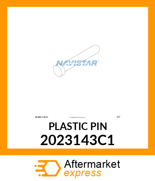 PLASTICPIN 2023143C1