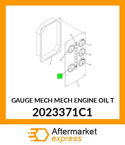 GAUGE MECH MECH ENGINE OIL T 2023371C1