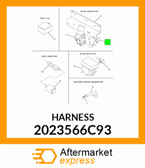 HARNESS 2023566C93