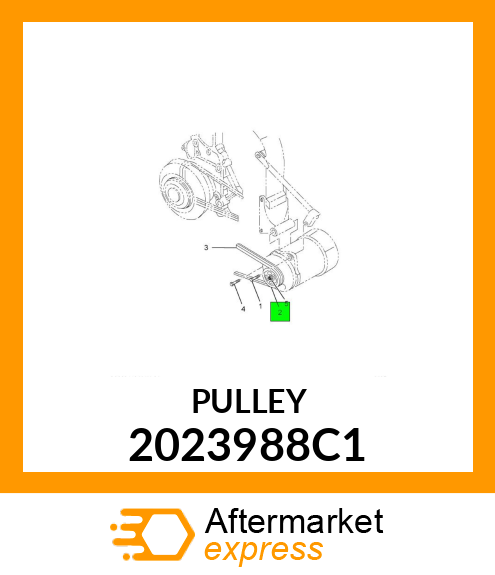 PULLEY 2023988C1