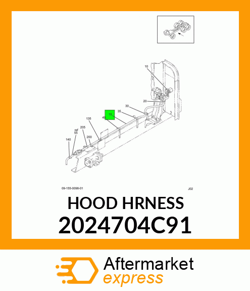 HOODHRNESS 2024704C91