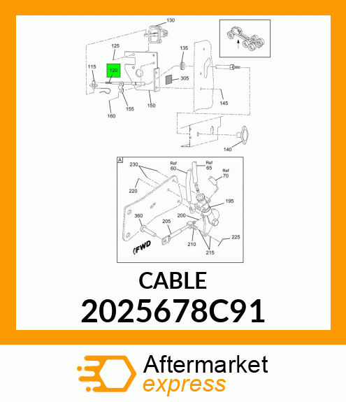CABLE 2025678C91
