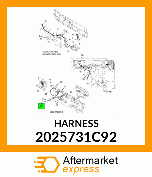 HARNESS 2025731C92