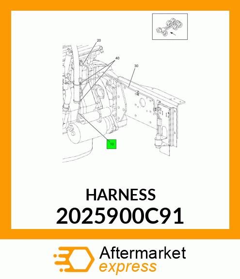 HARNESS 2025900C91