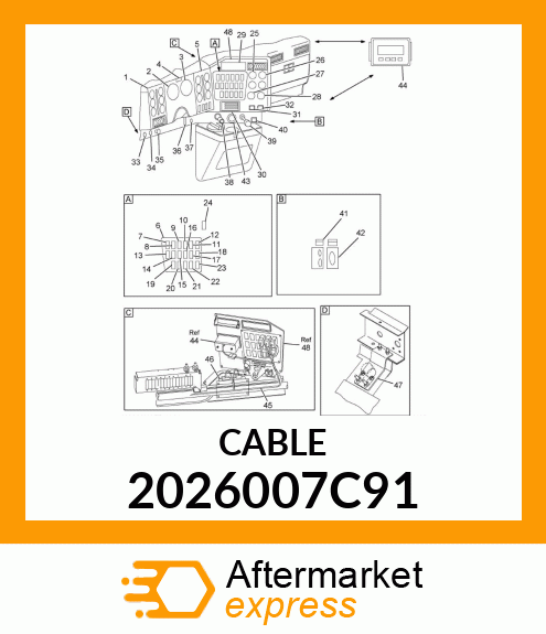 CABLE 2026007C91