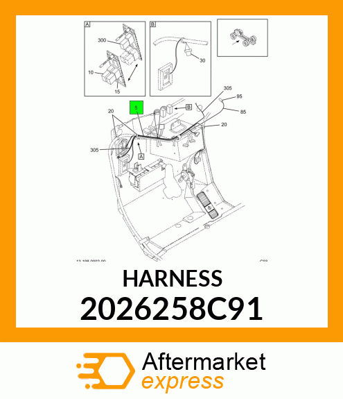 HARNESS 2026258C91