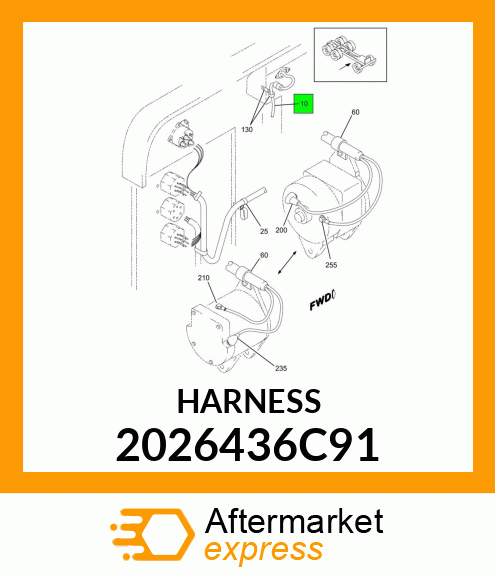 HARNESS 2026436C91