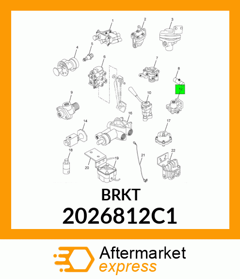 BRKT 2026812C1