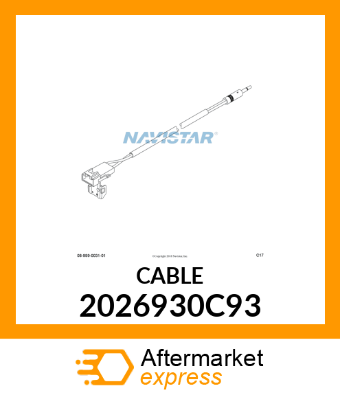 CABLE 2026930C93