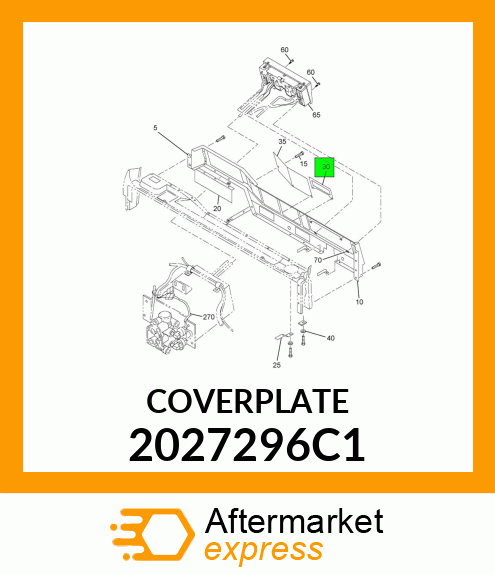 COVERPLATE 2027296C1